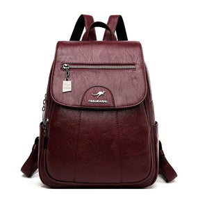 Mochila em Couro Genuino - Meigue Bag