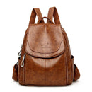 Mochila em Couro Vintage Genuino - Aussie