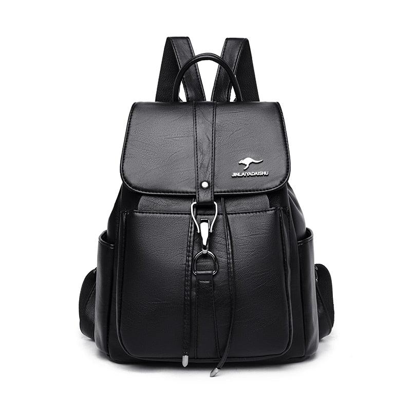 Mochila Feminina em Couro Genuino - Aussie Classic