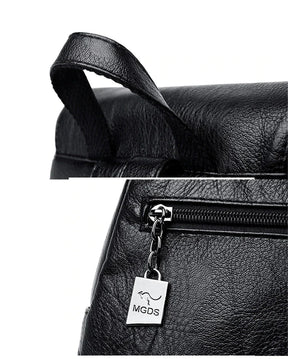 Mochila Feminina em Couro Genuino - Aussie Vintage