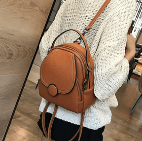 Mochila Feminina em Couro Genuino - Felyciia Premium