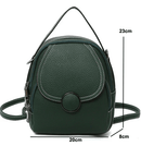 Mochila Feminina em Couro Genuino - Felyciia Premium