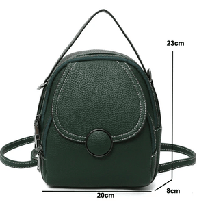 Mochila Feminina em Couro Genuino - Felyciia Premium