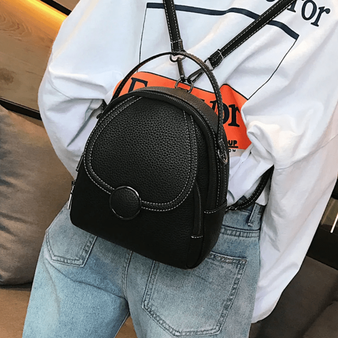 Mochila Feminina em Couro Genuino - Felyciia Premium