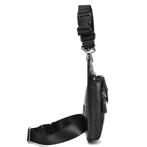 Pochete Masculino de Perna em Couro Genuino - Army Premium