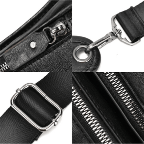 Pochete Masculino de Perna em Couro Genuino - Army Premium